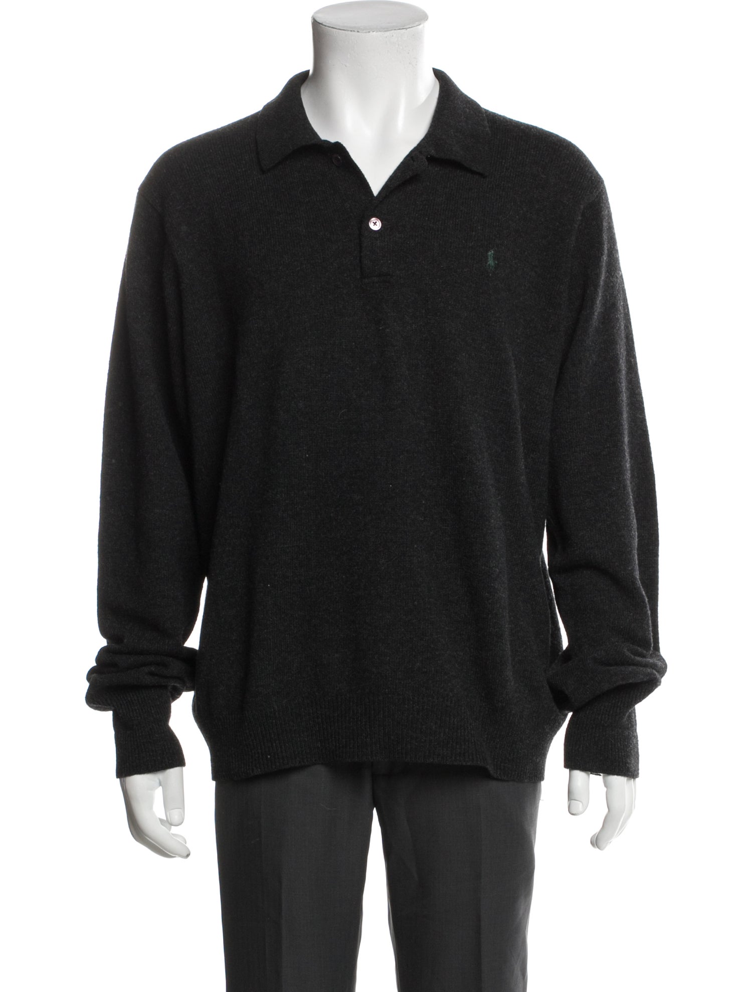 Polo Ralph Lauren Lambswool Collar Polo Sweater