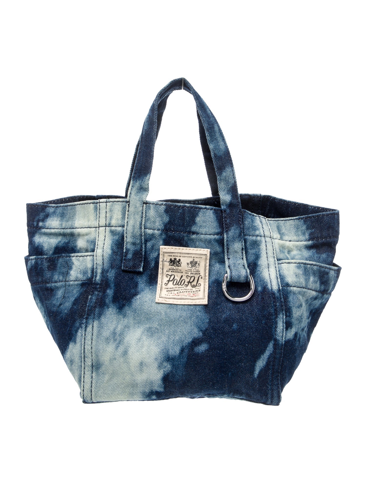 Polo Ralph Lauren Denim Top Handle Bag