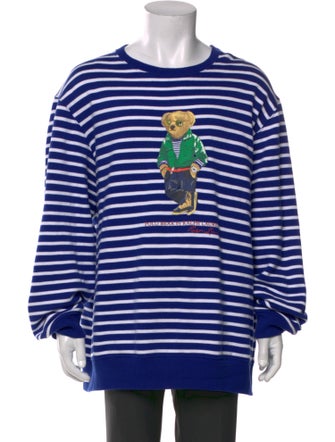 Polo Ralph Lauren Striped Crew Neck Sweatshirt