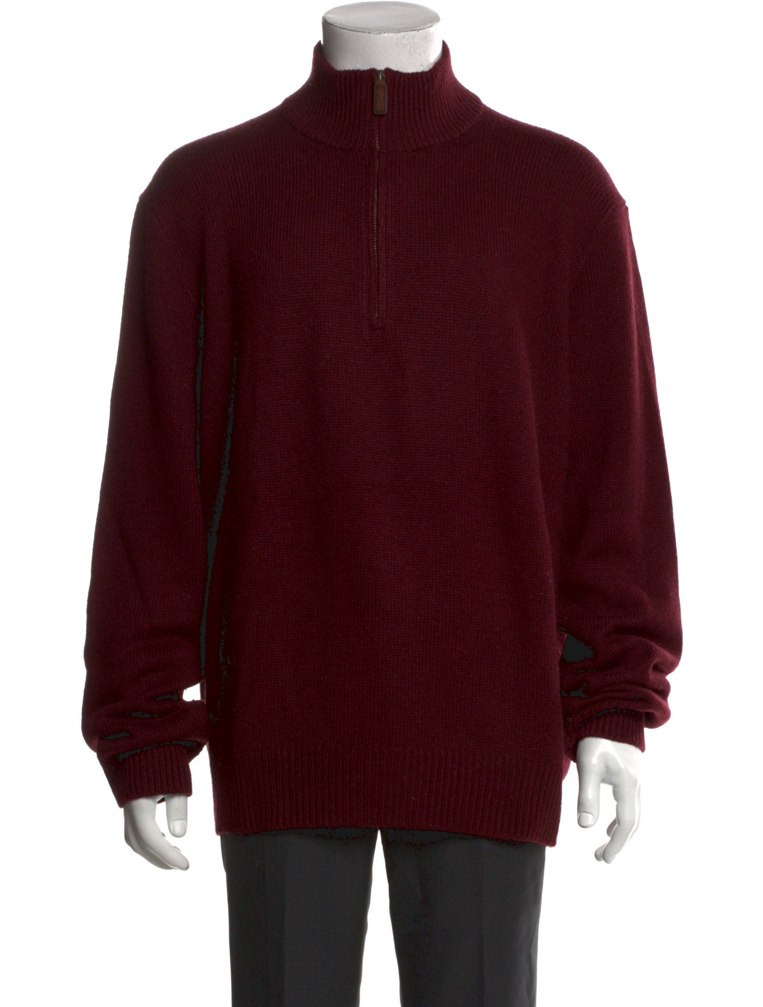 Polo Ralph Lauren Silk Mock Neck Pullover