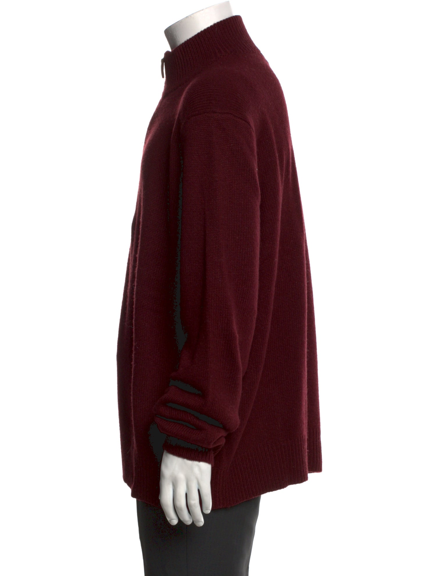 Polo Ralph Lauren Silk Mock Neck Pullover