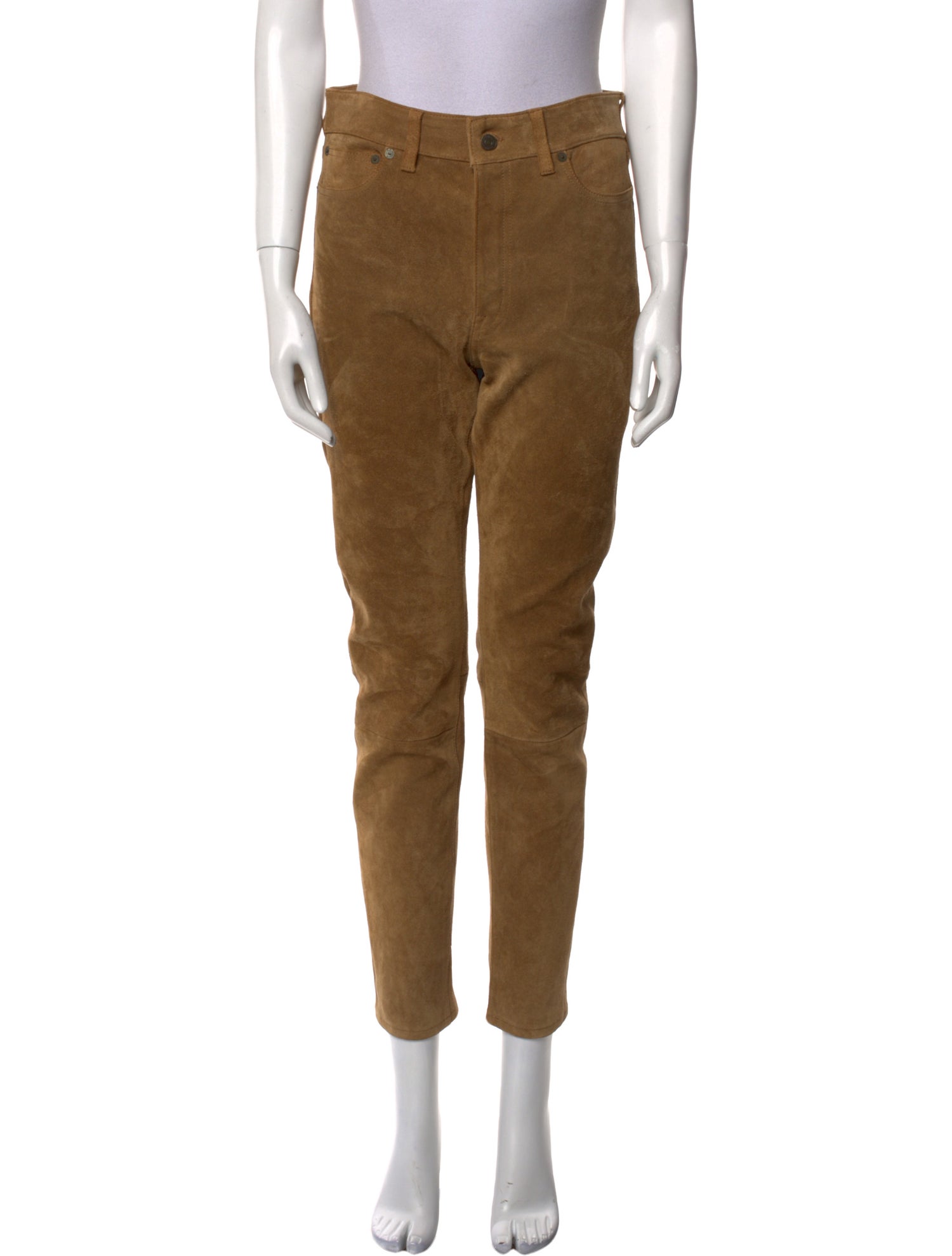 Polo Ralph Lauren Leather Skinny Leg Pants