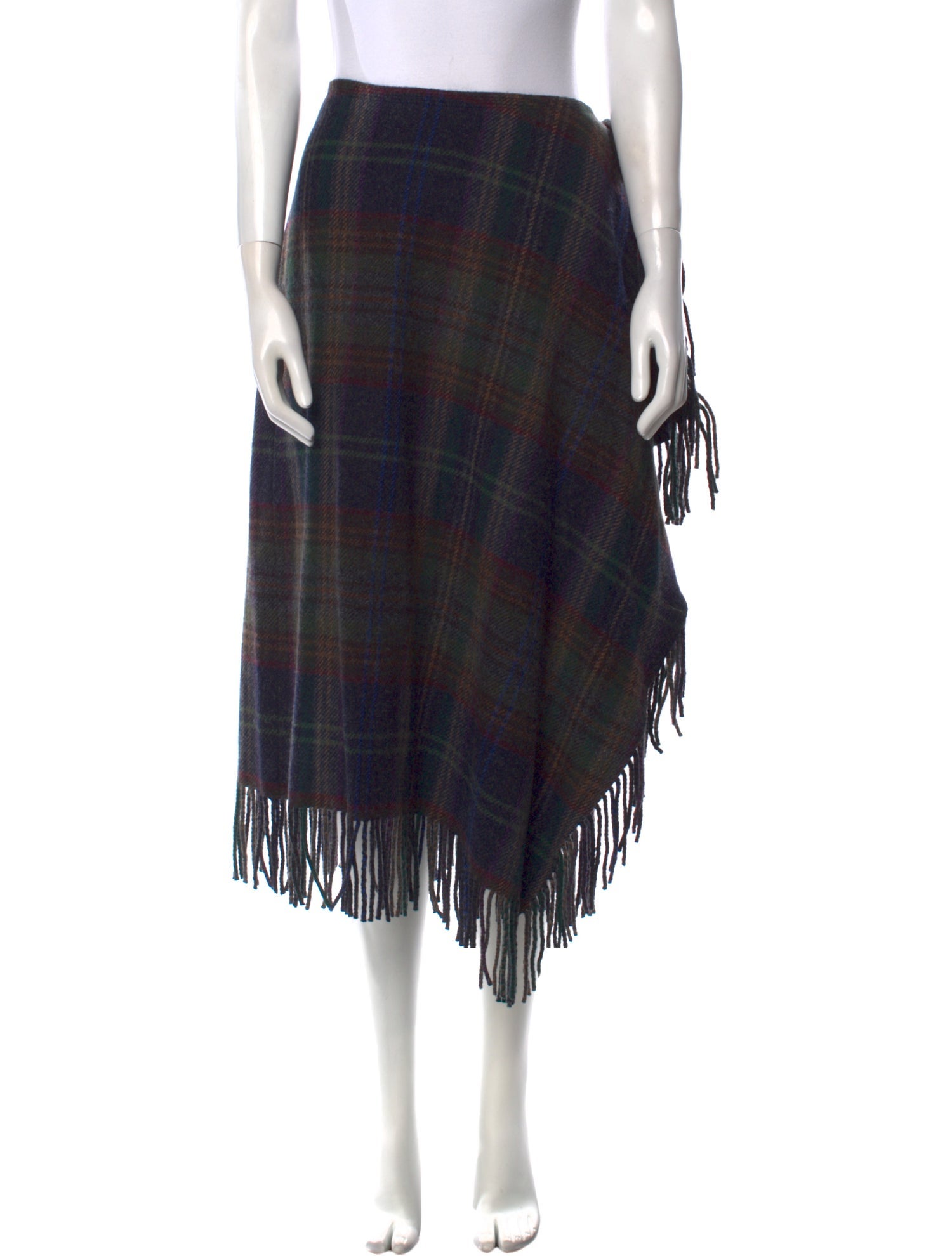 Polo Ralph Lauren Wool Midi Length Skirt w/ Tags