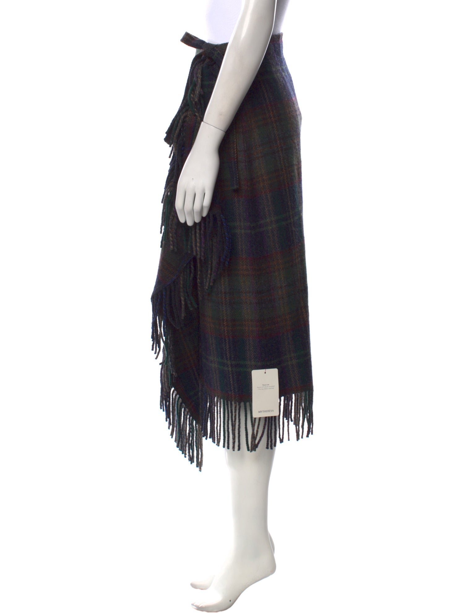 Polo Ralph Lauren Wool Midi Length Skirt w/ Tags