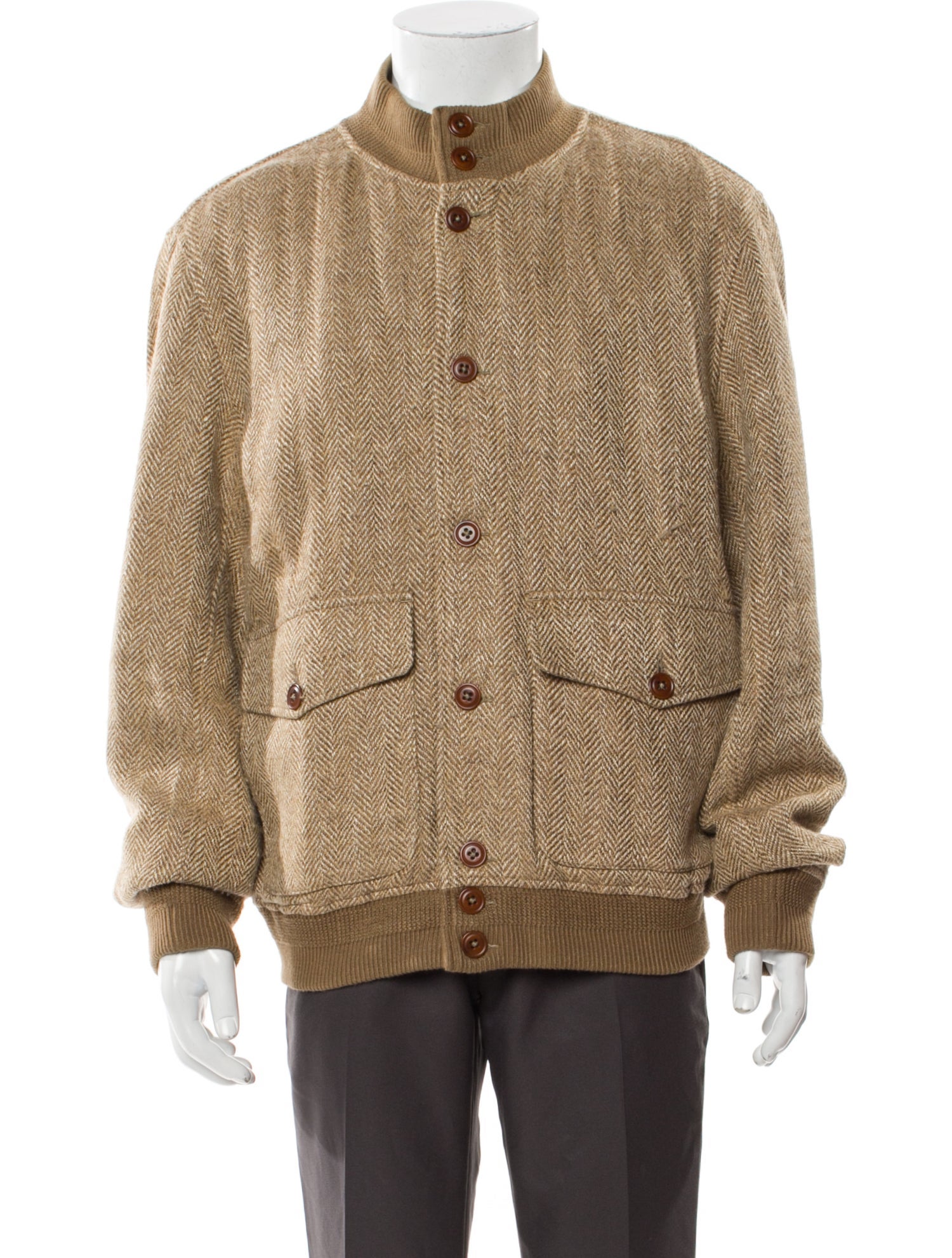 Polo Ralph Lauren Linen Bomber Jacket