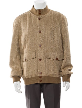 Polo Ralph Lauren Linen Bomber Jacket