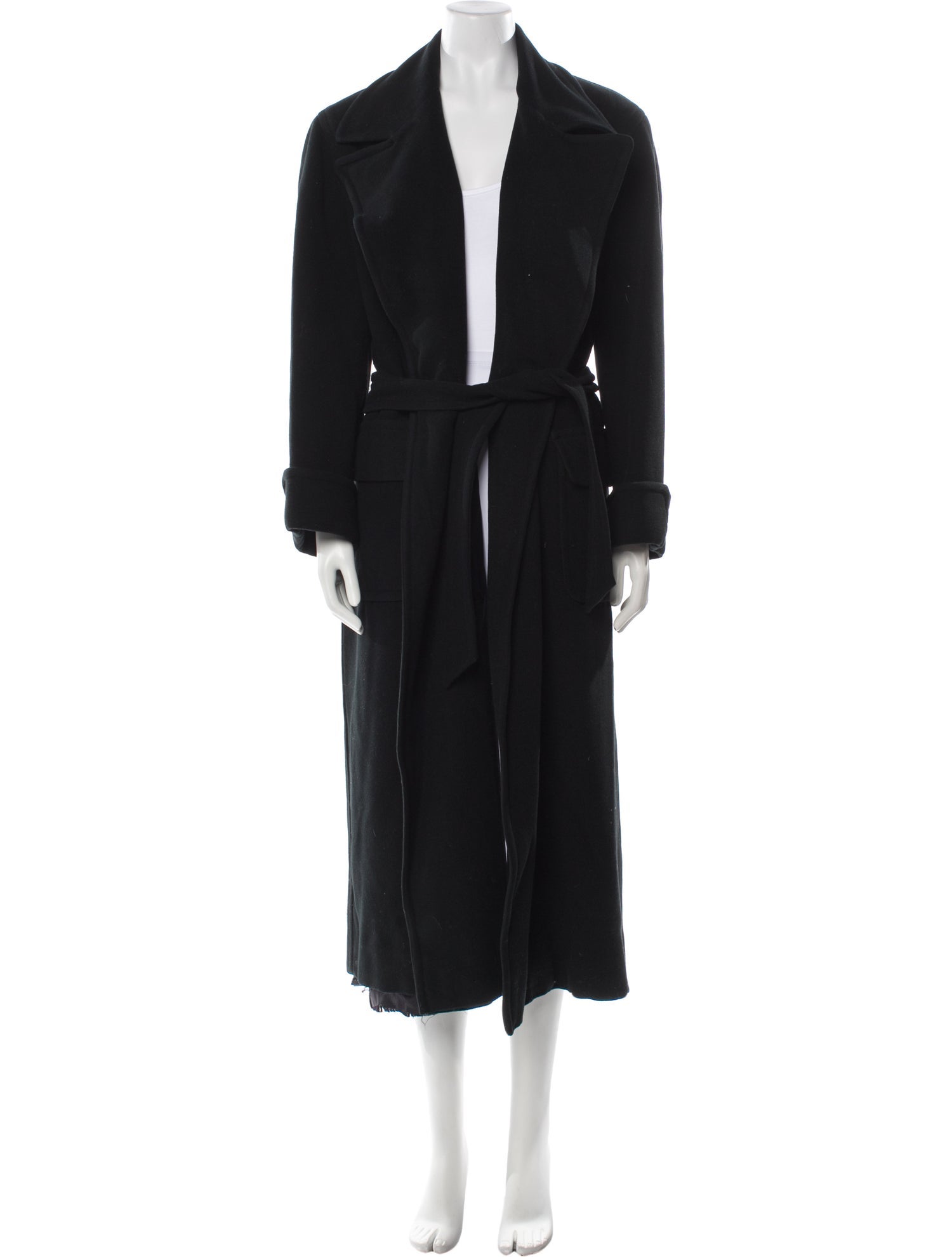 Polo Ralph Lauren Wool Faux Fur Coat