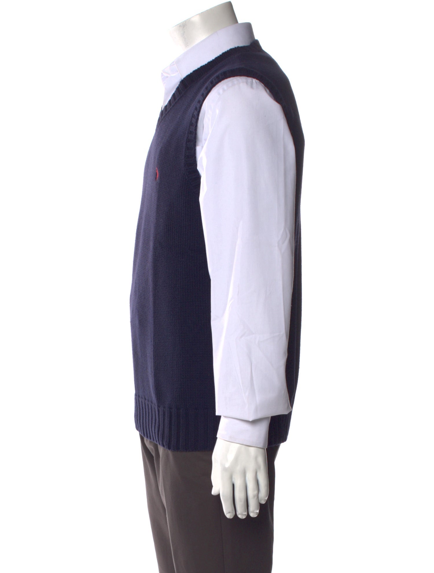 Polo Ralph Lauren V-Neck Long Sleeve Sweater Vest