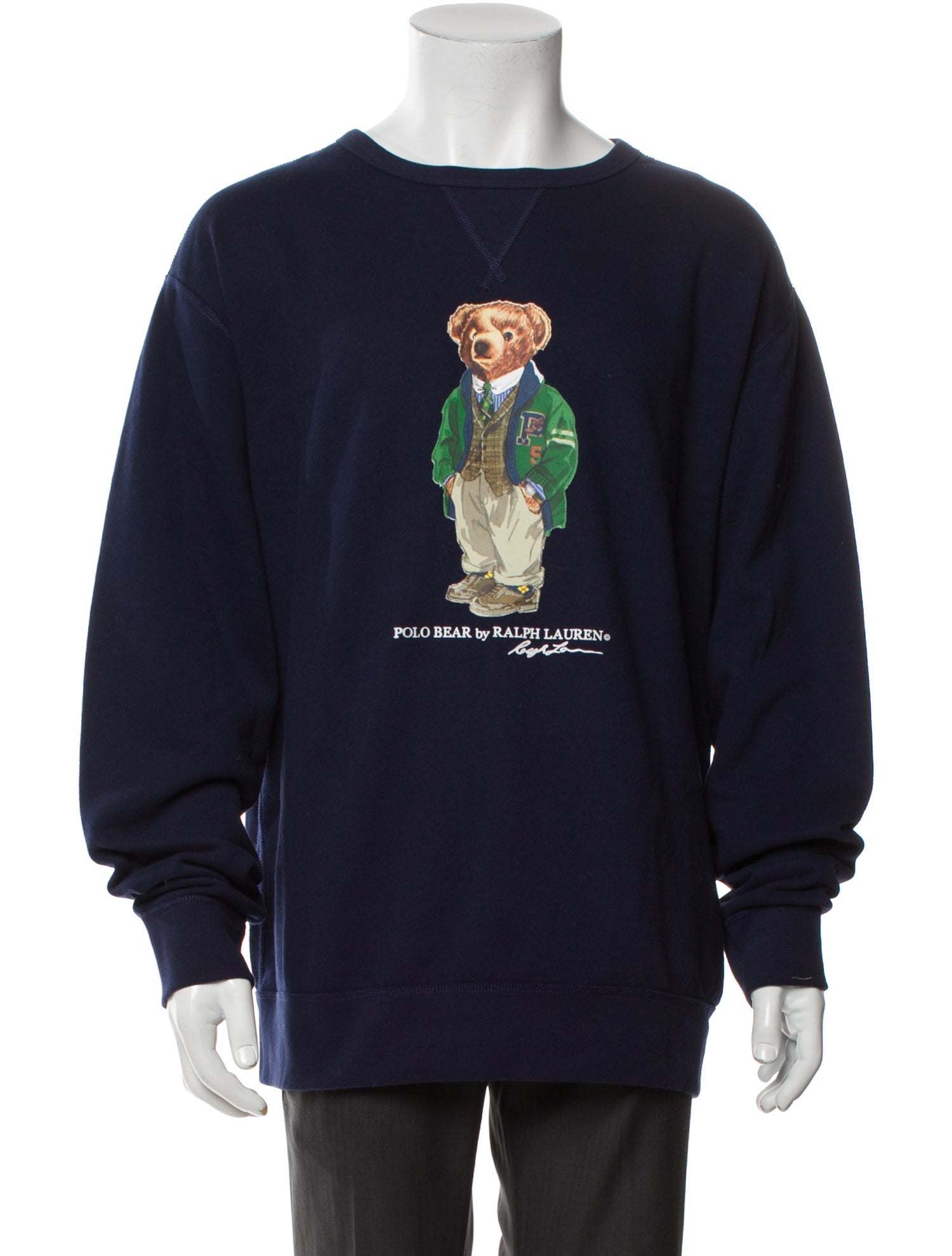 Polo Ralph Lauren Graphic Print Crew Neck Sweatshirt