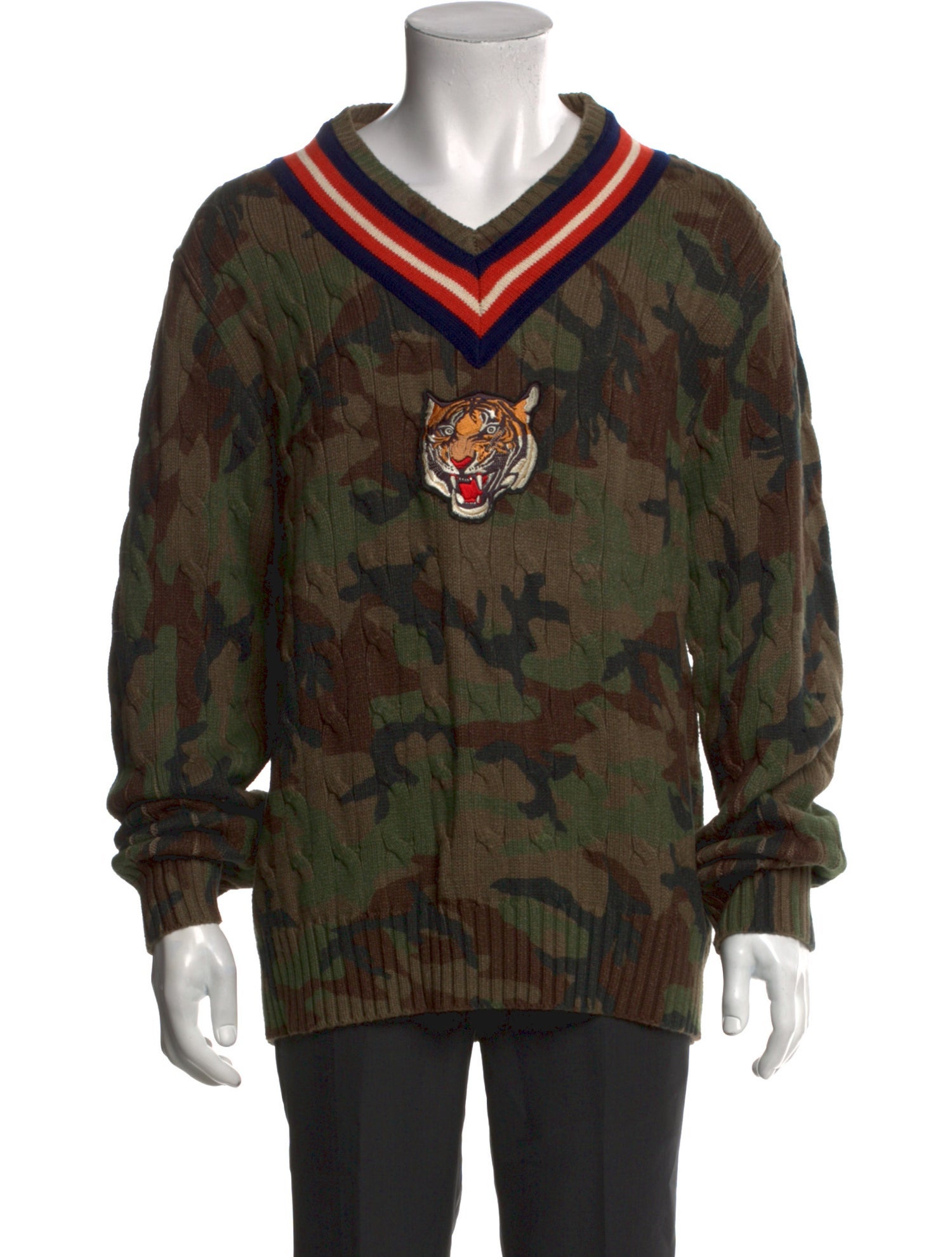 Polo Ralph Lauren Printed V-Neck Pullover