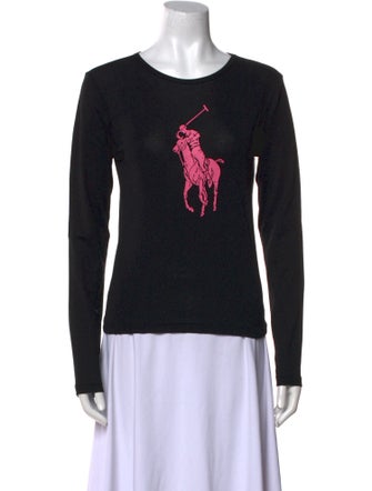 Polo Ralph Lauren Graphic Print Crew Neck Sweatshirt