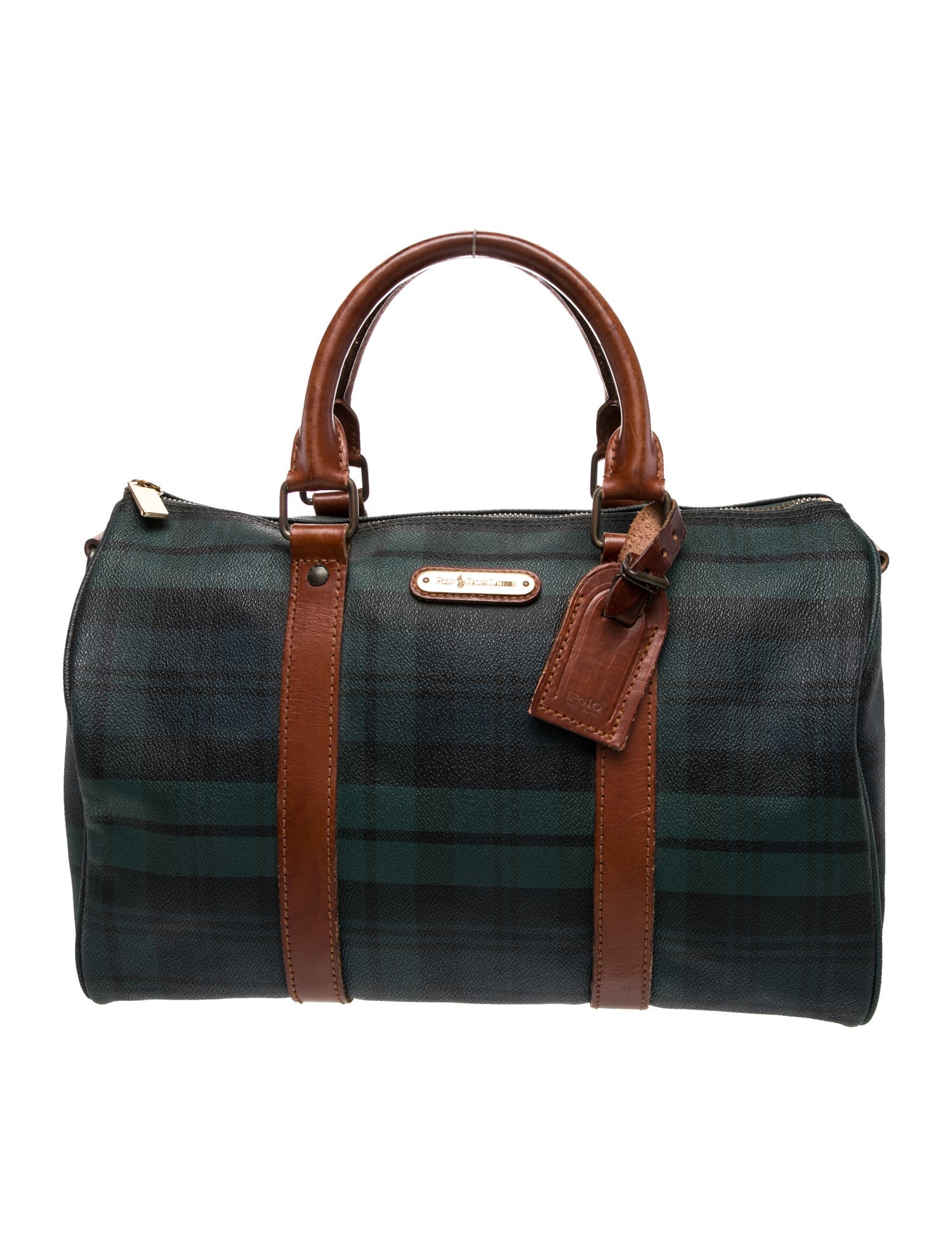 Polo Ralph Lauren Leather Top Handle Bag