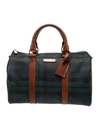 Polo Ralph Lauren Leather Top Handle Bag