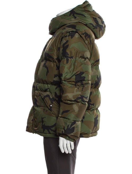Polo Ralph Lauren Camouflage Print Puffer Coat