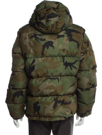 Polo Ralph Lauren Camouflage Print Puffer Coat