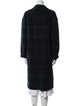 Polo Ralph Lauren Wool Plaid Print Peacoat