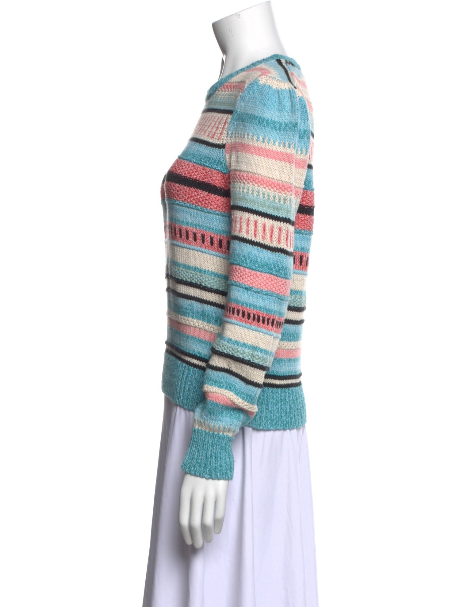 Polo Ralph Lauren Striped Scoop Neck Sweater