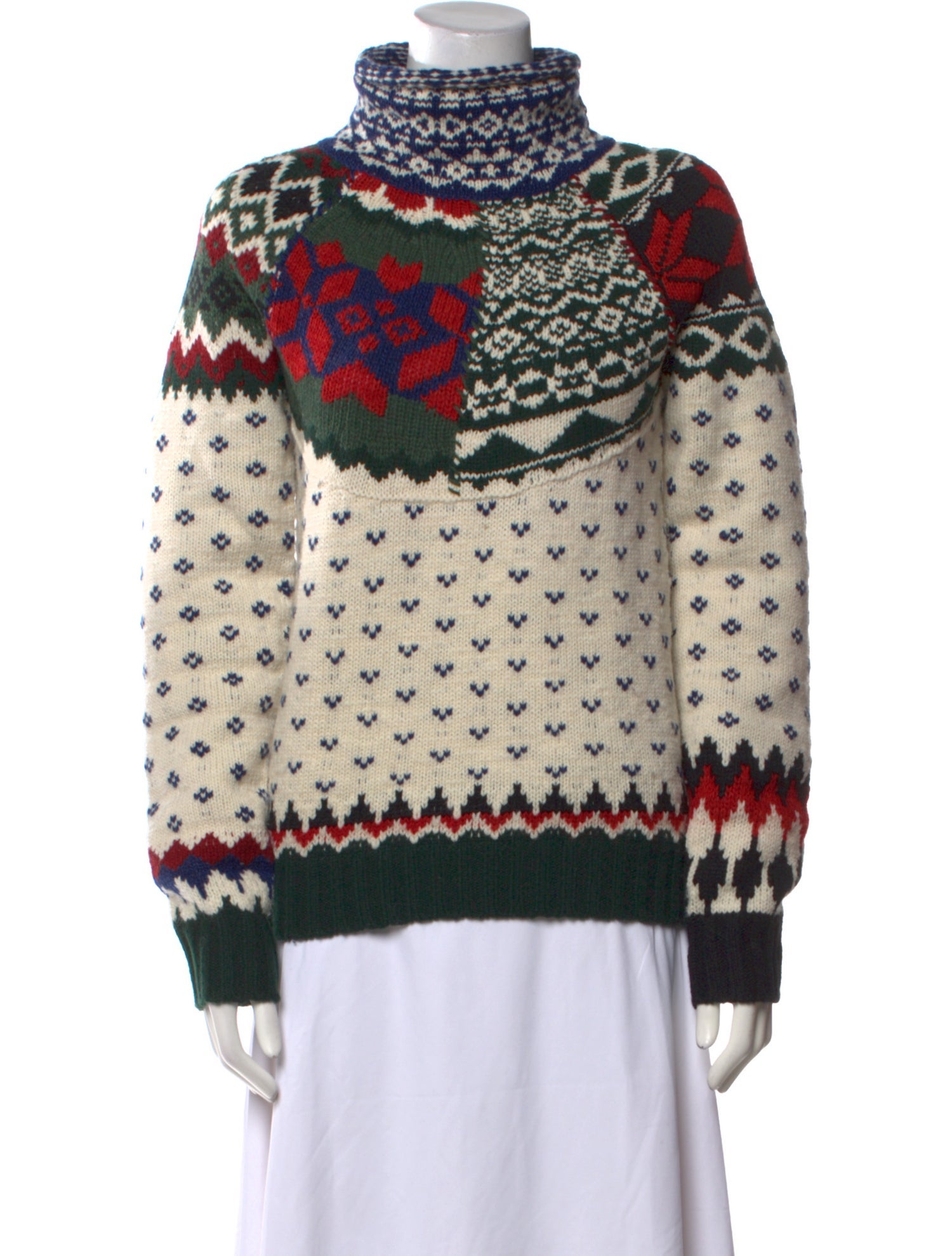 Polo Ralph Lauren Wool Printed Sweater