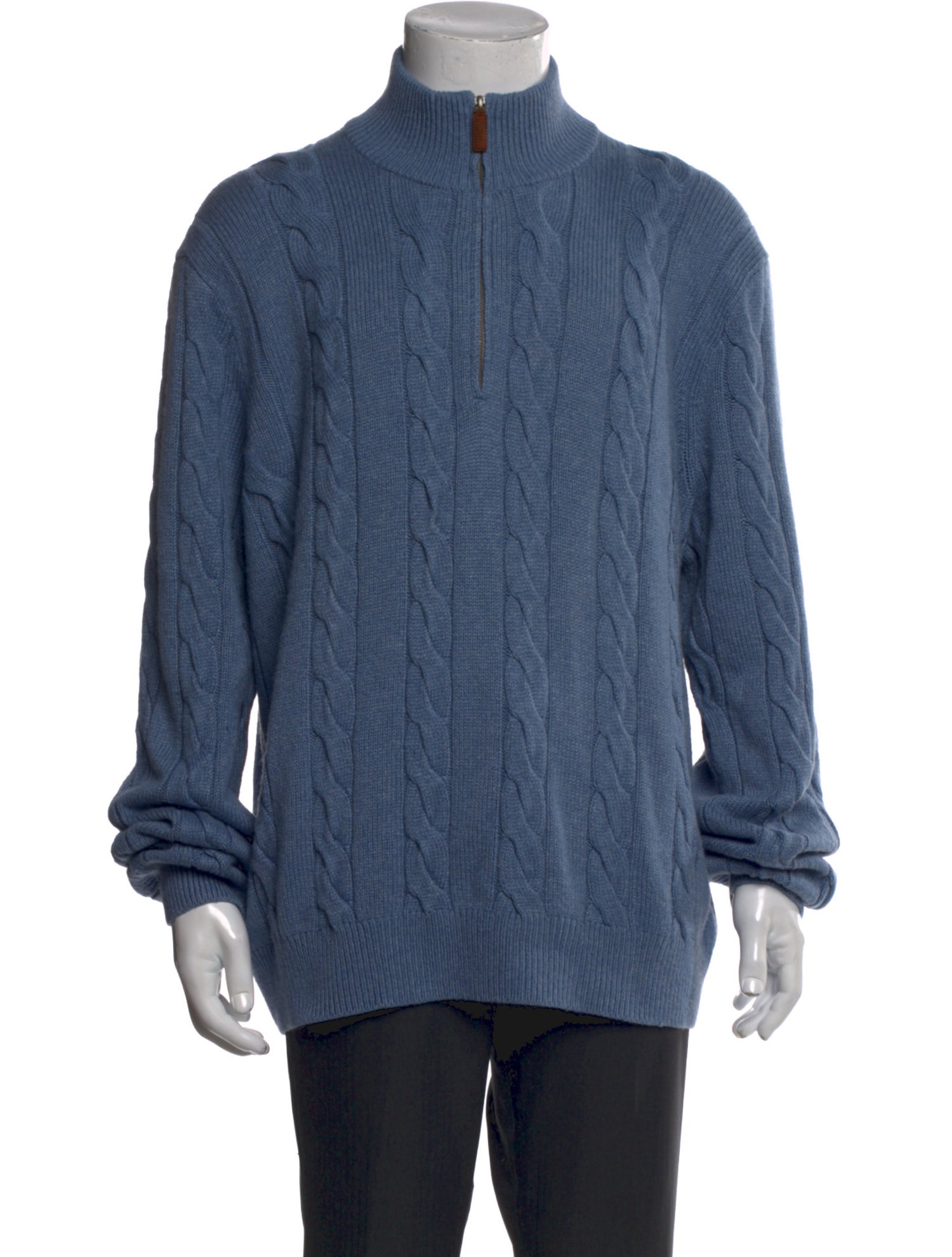 Polo Ralph Lauren Silk Collar Polo Sweater w/ Tags