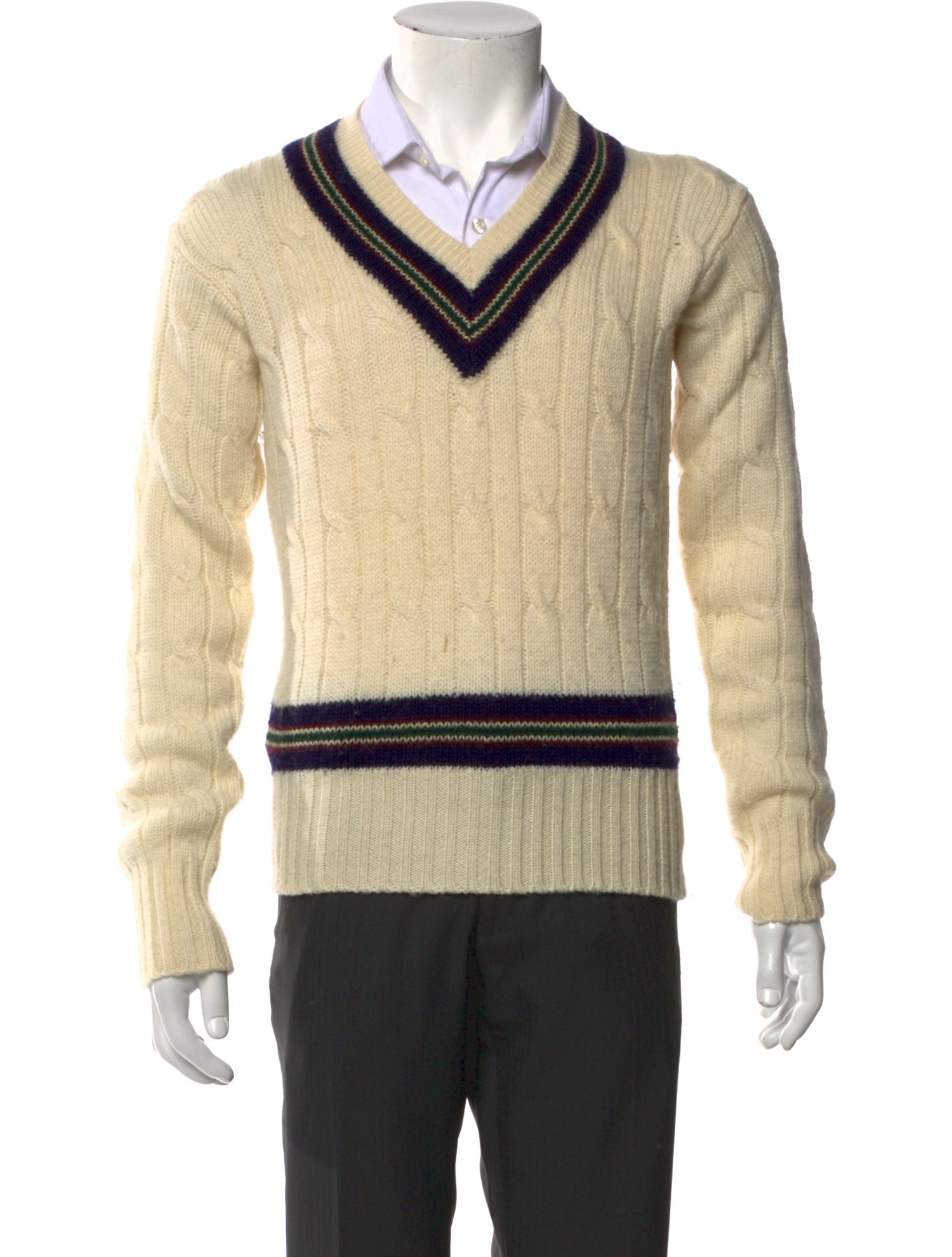 Polo Ralph Lauren Wool Striped Pullover