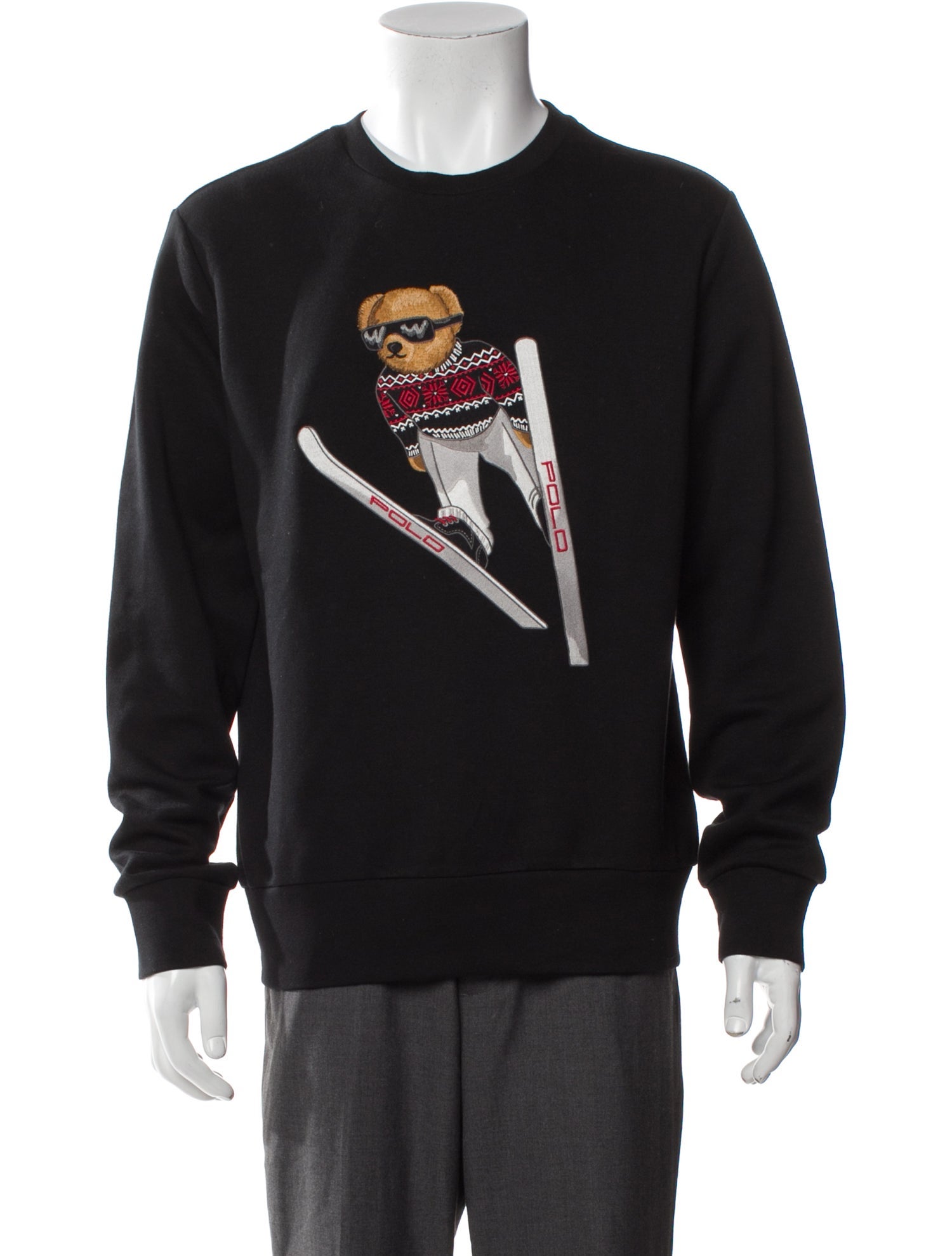 Polo Ralph Lauren Graphic Print Crew Neck Sweatshirt