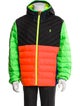 Polo Ralph Lauren Colorblock Pattern Puffer Coat