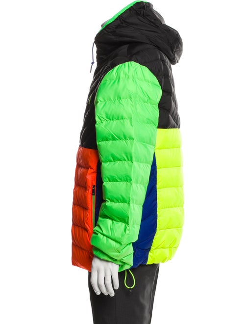 Polo Ralph Lauren Colorblock Pattern Puffer Coat