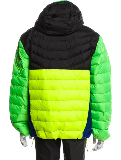 Polo Ralph Lauren Colorblock Pattern Puffer Coat
