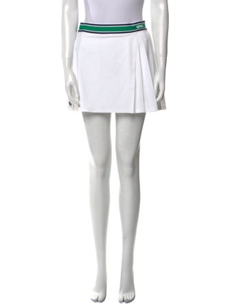 Polo Ralph Lauren Pleated Accents Mini Skirt
