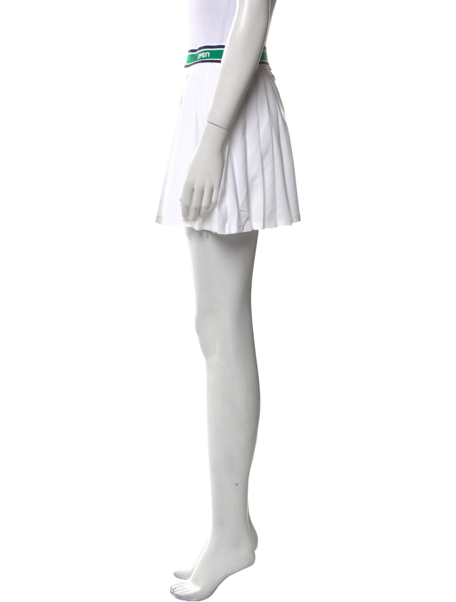 Polo Ralph Lauren Pleated Accents Mini Skirt