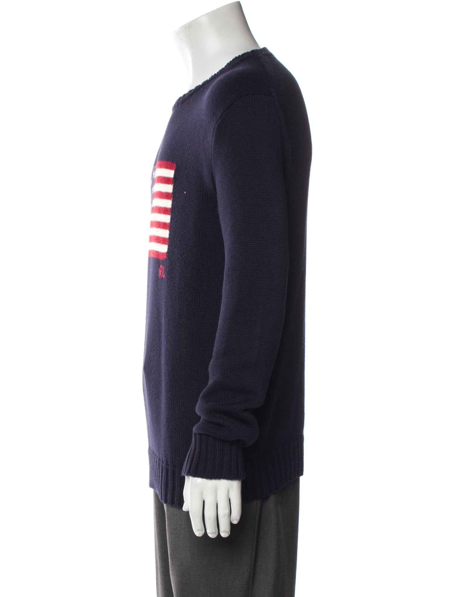 Polo Ralph Lauren Graphic Print Crew Neck Pullover