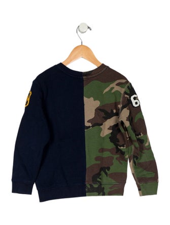 Polo Ralph Lauren Boys' Graphic Embroidered Crewneck