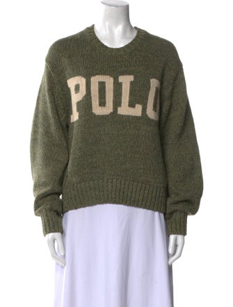 Polo Ralph Lauren Graphic Print Crew Neck Sweater