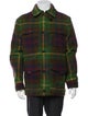 Polo Ralph Lauren Wool Plaid Print Utility Jacket