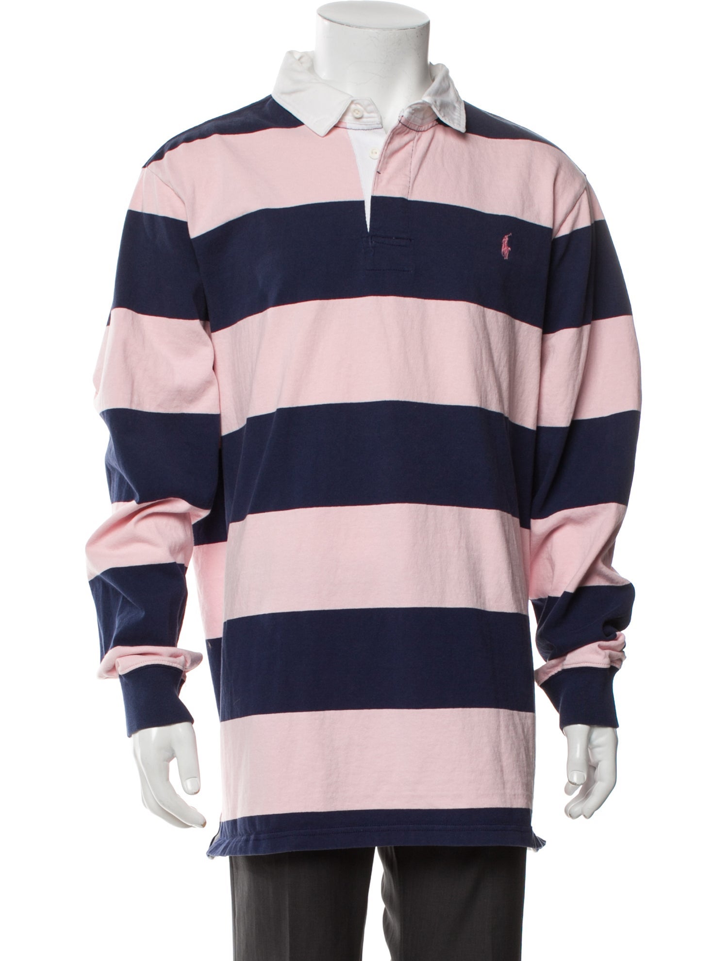 Ralph Lauren Pink Pony Ralph Lauren Striped Polo Shirt
