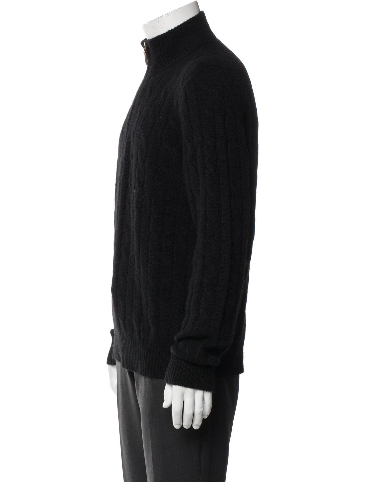 Polo Ralph Lauren Cashmere Mock Neck Cardigan