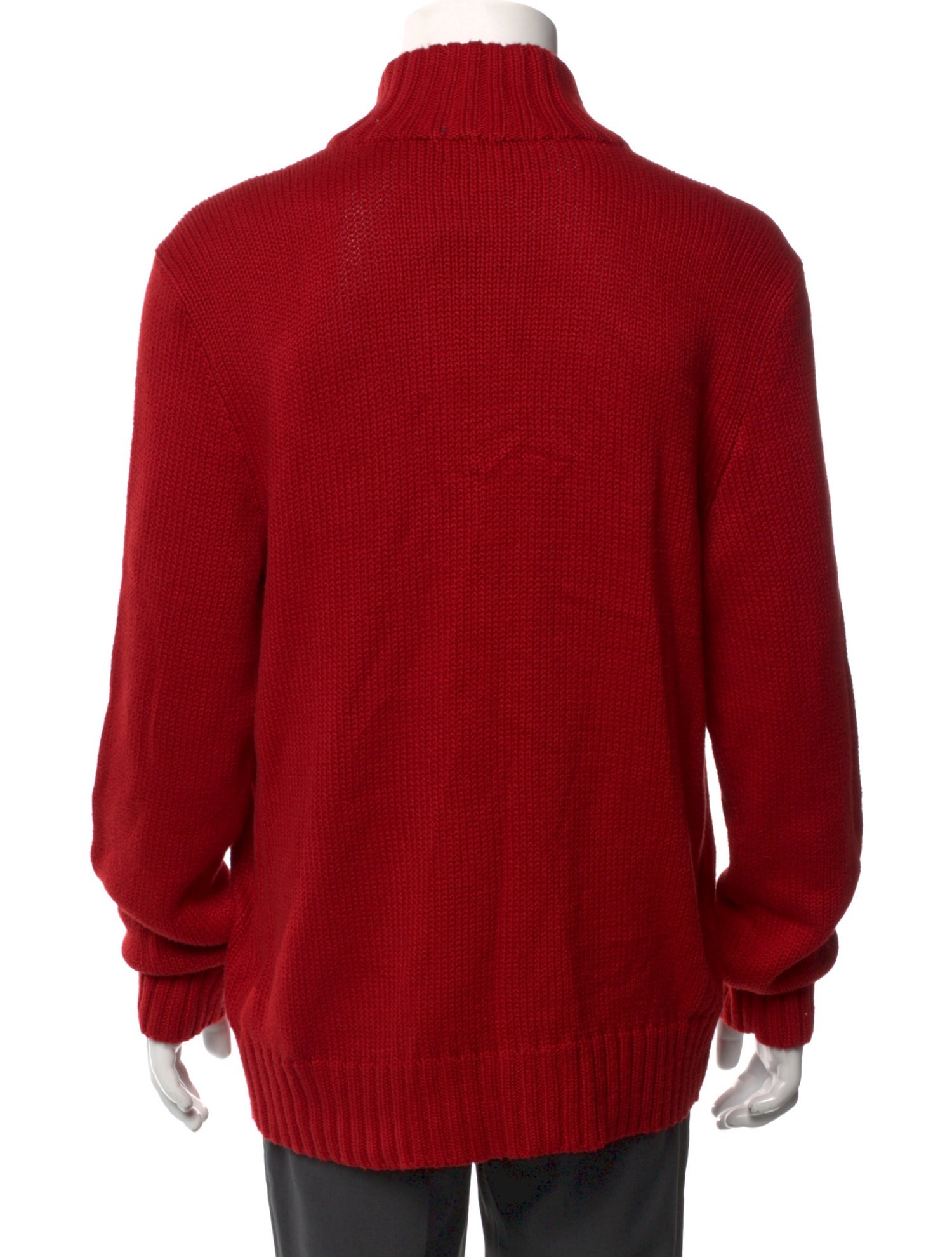Polo Ralph Lauren Mock Neck Long Sleeve Polo Sweater