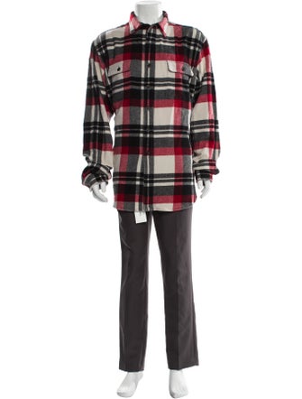 Polo Ralph Lauren Wool Plaid Print Parka