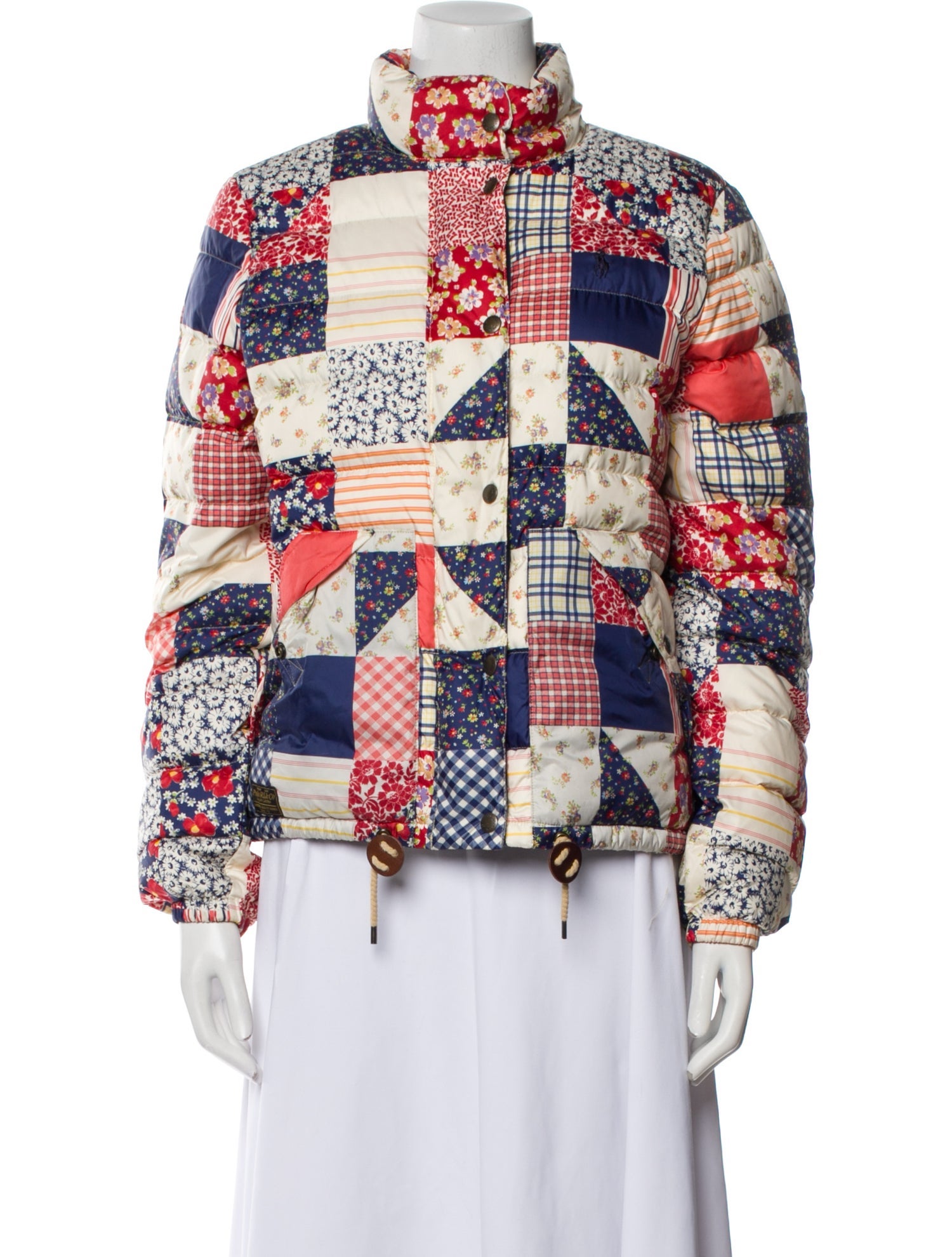 Polo Ralph Lauren Plaid Print Evening Jacket