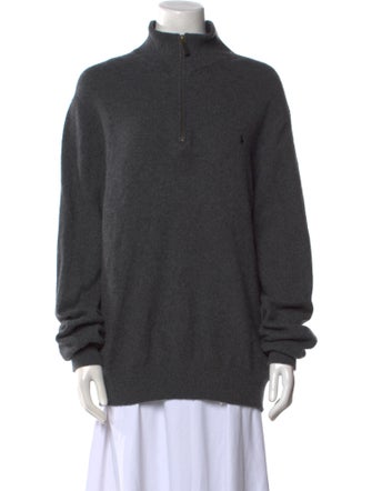 Polo Ralph Lauren Wool Mock Neck Sweater