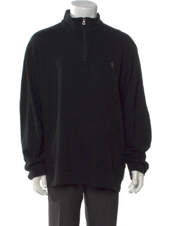 Polo Ralph Lauren Mock Neck Long Sleeve Polo Sweater
