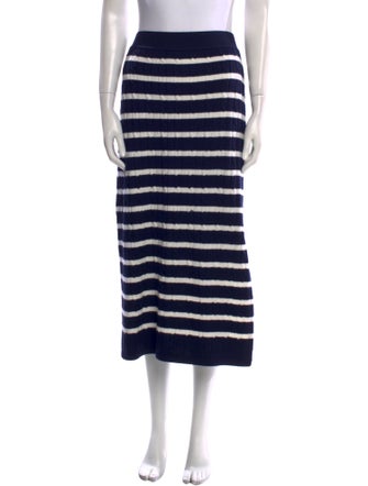 Polo Ralph Lauren Wool Midi Length Skirt