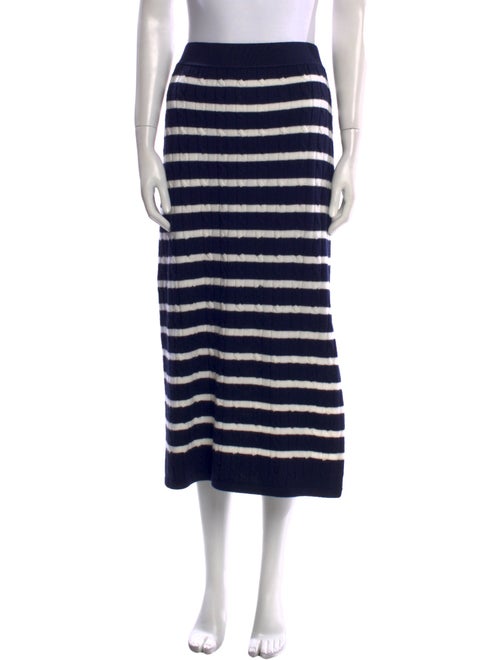 Polo Ralph Lauren Wool Midi Length Skirt