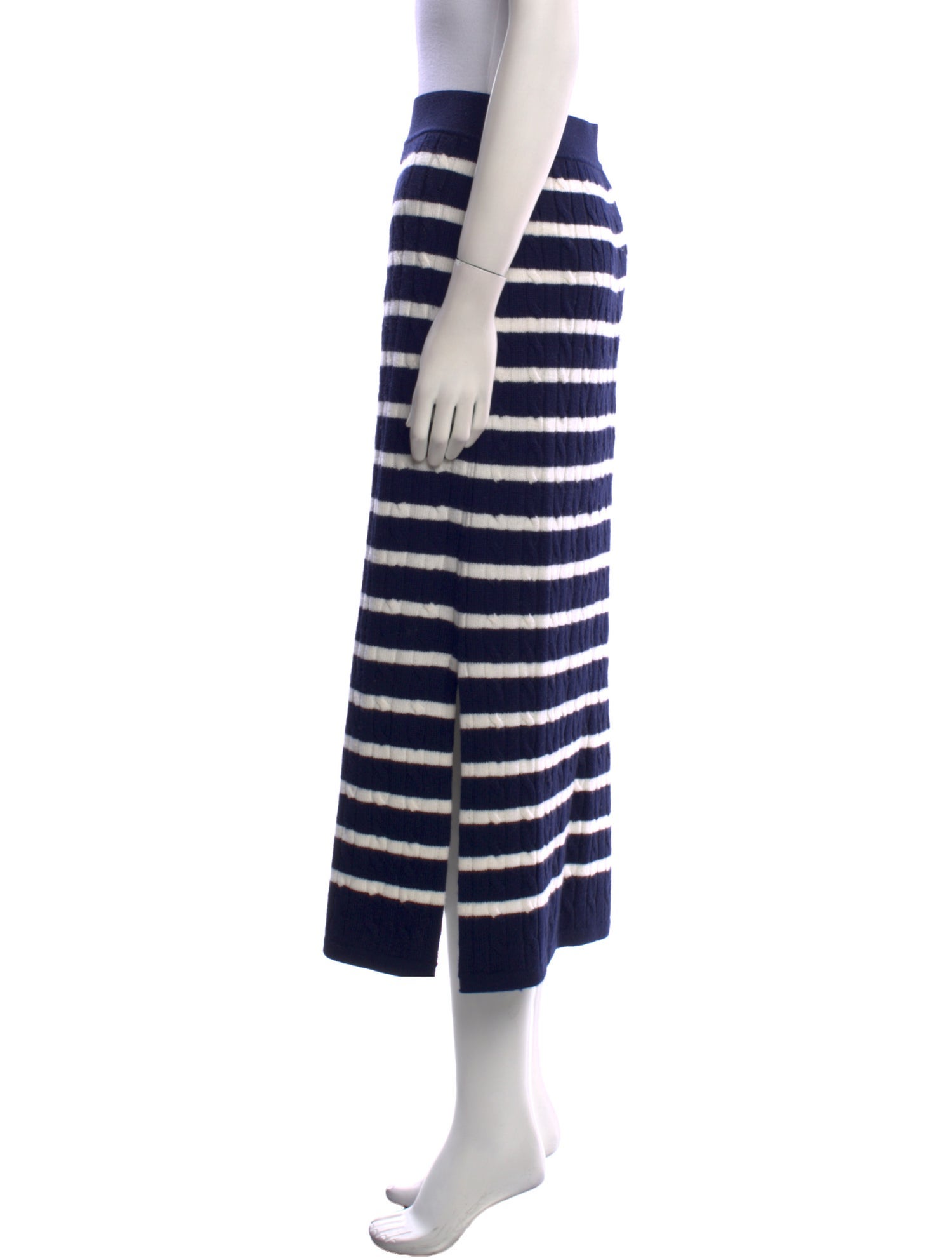 Polo Ralph Lauren Wool Midi Length Skirt