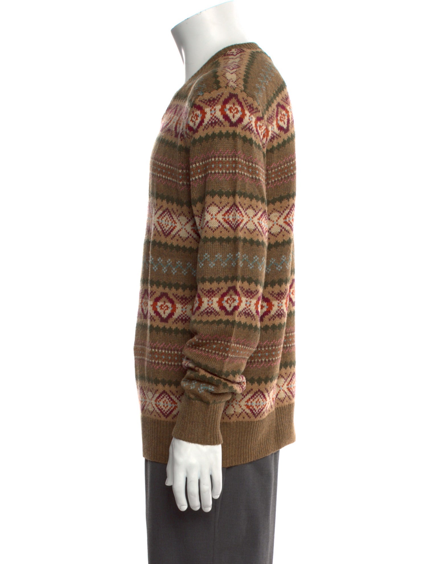 Polo Ralph Lauren Silk Striped Pullover