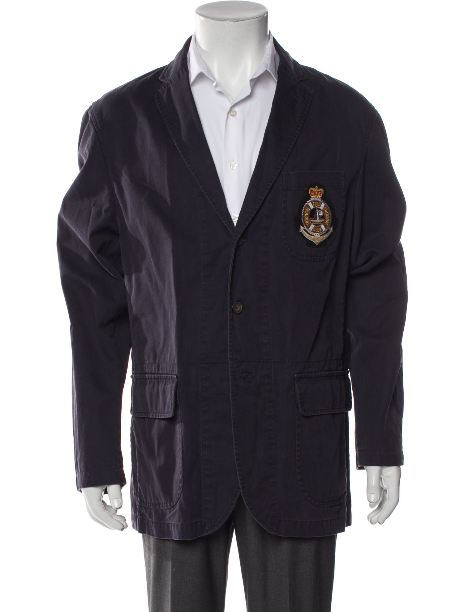 Polo Ralph Lauren Vintage Graphic Print Utility Jacket