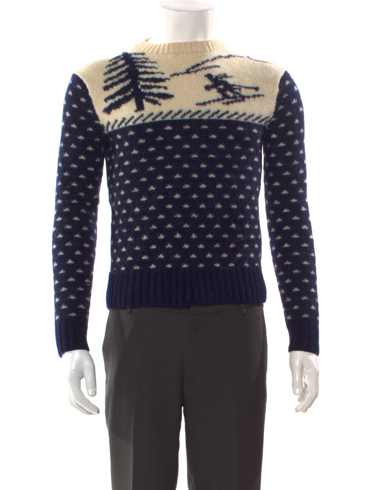 Polo Ralph Lauren Wool Printed Pullover