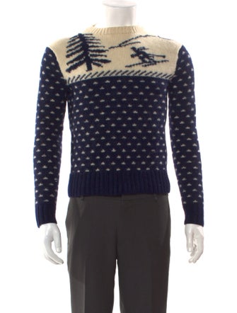Polo Ralph Lauren Wool Printed Pullover