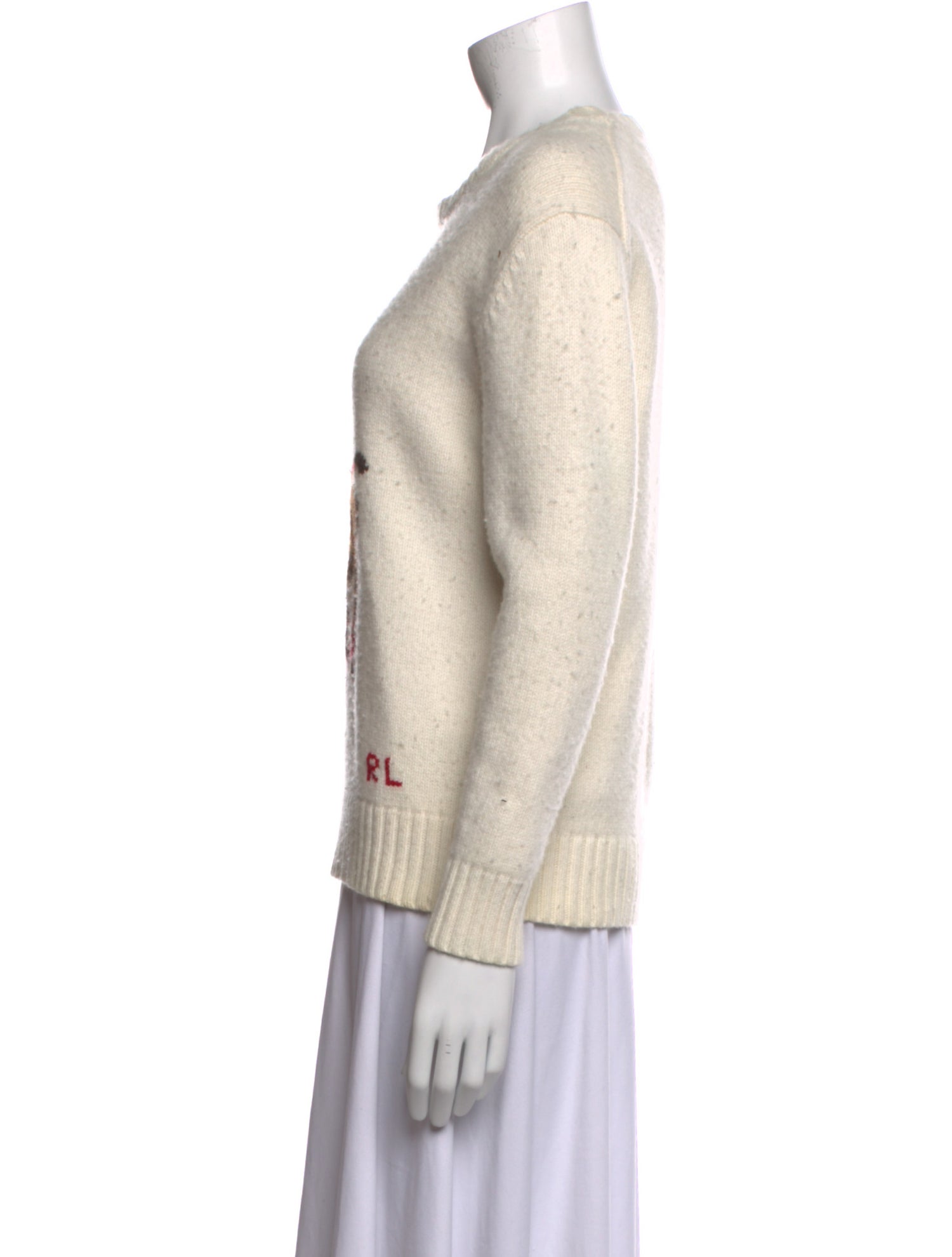 Polo Ralph Lauren Graphic Print Crew Neck Sweater