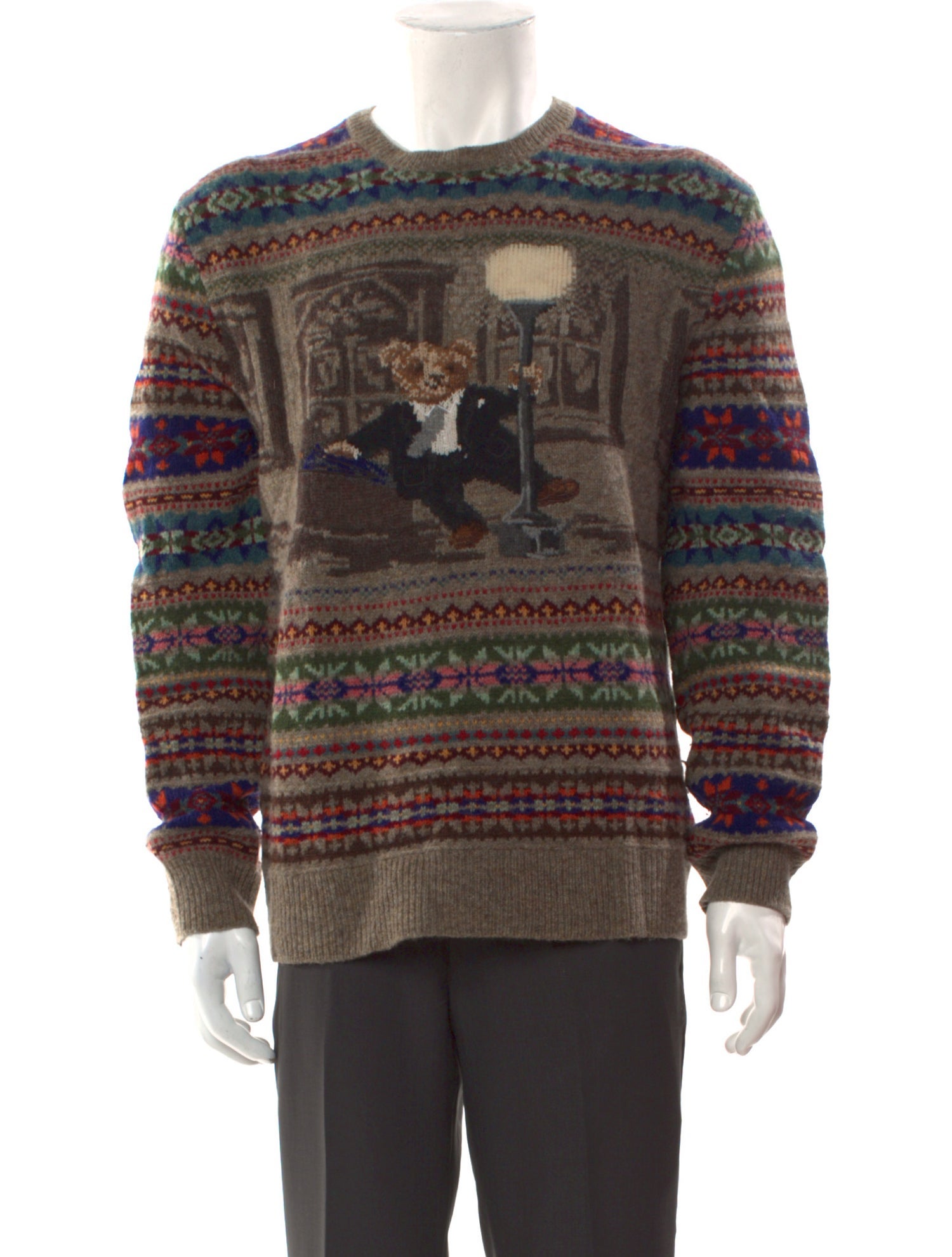 Polo Ralph Lauren Wool Printed Pullover